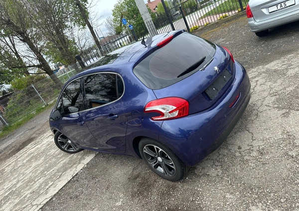 Peugeot 208 cena 32500 przebieg: 176722, rok produkcji 2013 z Jedlina-Zdrój małe 154